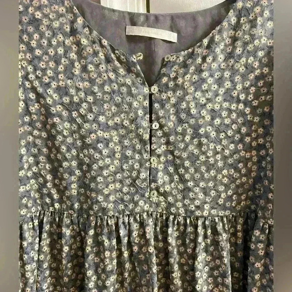 Zara Trafaluc Collection Floral Long Sleeve Blouse Medium - Picture 2 of 8